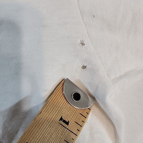 Vintage ONEITA PowerT Duppywear Jamaican TShirt Island Style White Single Stitch - Picture 16 of 16